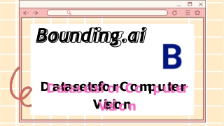 Datasets for Computer Vision