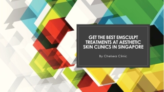 Get the Best Emsculpt Treatments at Aesthetic Skin