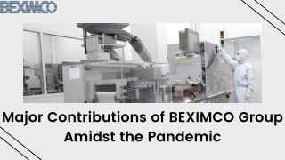 Major Contributions of BEXIMCO Group Amidst the Pandemic
