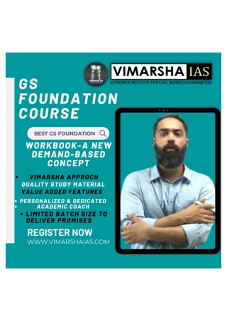 Top IAS Coaching In Delhi Vimarsha IAS