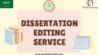 Best Dissertation Editing Services For You - Words Doctorate