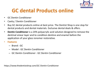 GC Dental Products Online - GC Dental