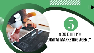 5 Signs To Hire Pro Digital Marketing Agency
