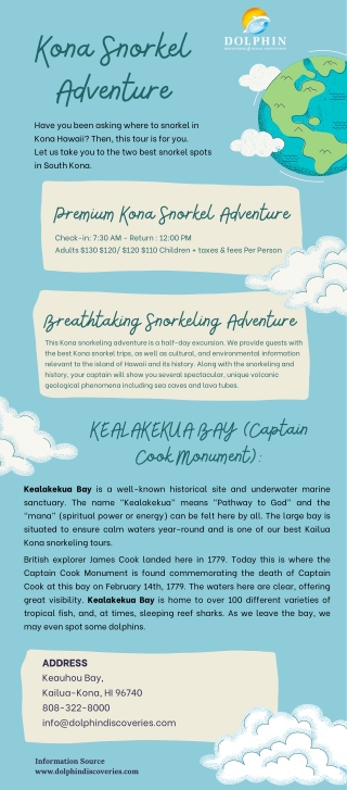 Kona Snorkel Tours