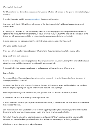 Sage Advice About url shortener free From a Five-Year-Old
