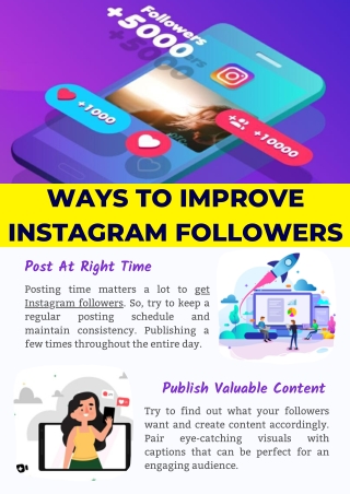 Ways To Improve Instagram followers