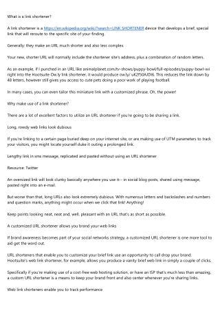 10 Compelling Reasons Why You Need tinyurl