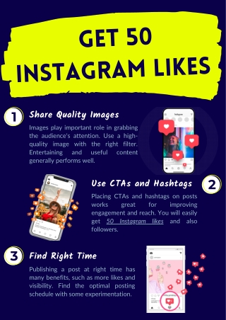 Get 50 Instagram Likes