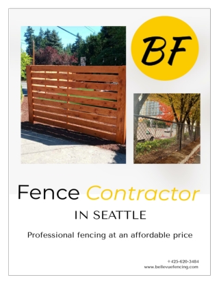 Get the Best Results by Hiring a Fence Contractor