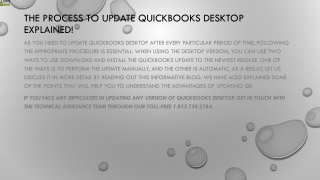 An appropriate way to Update QuickBooks Desktop 