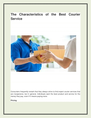 Best Courier Service in Tile Cross