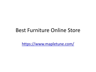 Best Furniture Online Store