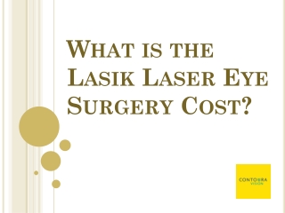 What is the Lasik Laser Eye Surgery Cost