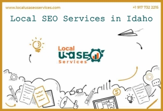 Local SEO Services in Idaho