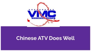 Chinese ATV Does Well