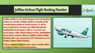 JetBlue Airlines Flight Booking Number