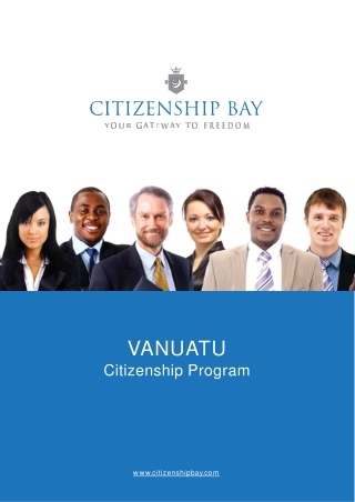 Vanuatu Citizenship By Investment
