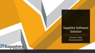 Coupon App Development Company | Sapphire