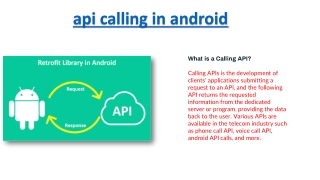 calling apis | api calling in android | Call Center Solutions | Foanda