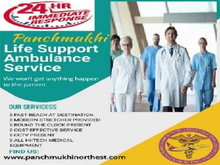 Panchmukhi Northeast Ambulance Service in Tura- Services at an Affordable Cost