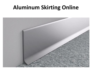 Aluminum Skirting Online