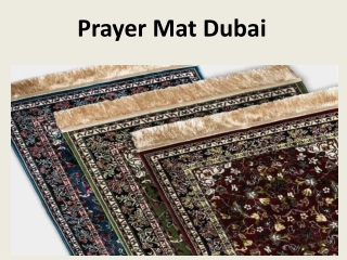 Prayer Mat Dubai