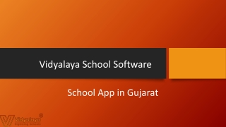 School App in Gujarat