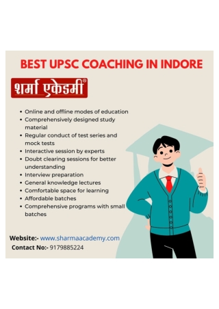 UPSC Coaching In Indore Sharma Academy