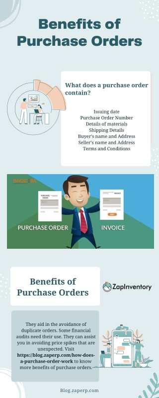 Benefits of Purchase Orders - Blog.zaperp.com