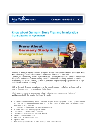 Know About Germany Study Visa and Immigration Consultants in Hyderabad-converted