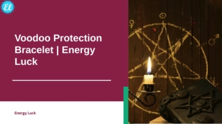 Voodoo Protection Bracelet | Energy Luck