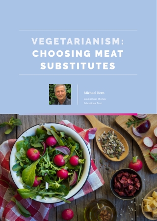 Vegetarianism: Choosing Meat Substitutes