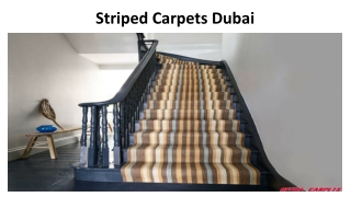 Striped carpets Dubai