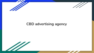 CBD advertising agency
