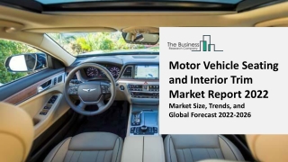 Motor Vehicle Seating & Interior Trim Market Outlook through 2031