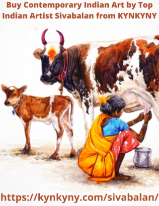 Buy Contemporary Indian Art by Top Indian Artist Sivabalan from KYNKYNY.