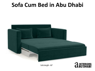 Sofa Cum Bed in Abu Dhabi