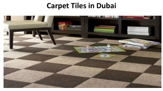 Carpet Tiles in Dubai