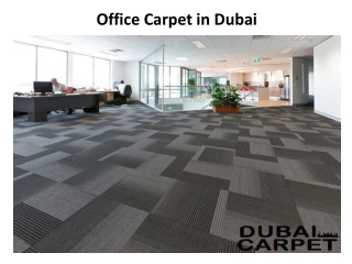 Office Carpet in Dubai