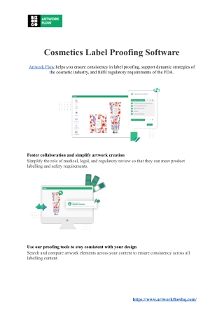 Artwork & Label Management Software For Cosmetics & Personal Care Industries