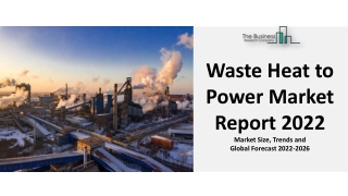 Waste Heat to Power Market