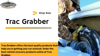 Tire Traction Devices Can Free Your Vehicle - Order Now