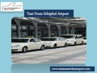Taxi From Schiphol Airport