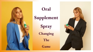 The New Supplement Spray Changing The Game