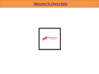 Conveyor Belt - Kashetter Group of Firms