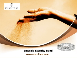 Buy Emerald Eternity Band Online - www.eternityus.com