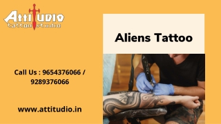 Top Aliens Tattoo in India