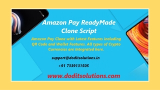 Best Readymade Amazon Clone System - DOD IT SOLUTIONS