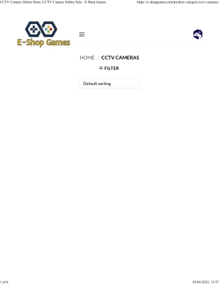 E-Shop Games - The Best CCTV Camera Online Store