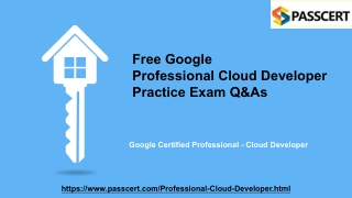 2022 Update Google Professional Cloud Developer Exam Dumps